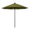 California Umbrella 9' Black Aluminum Market Patio Umbrella, Pacifica Palm 194061335840 - alternate 1
